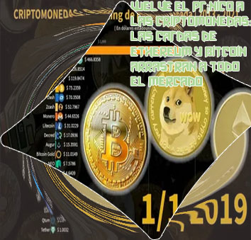 Precio criptomonedas hoy